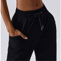 Black Loose Gym Sweatpants