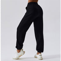 Black Loose Gym Sweatpants