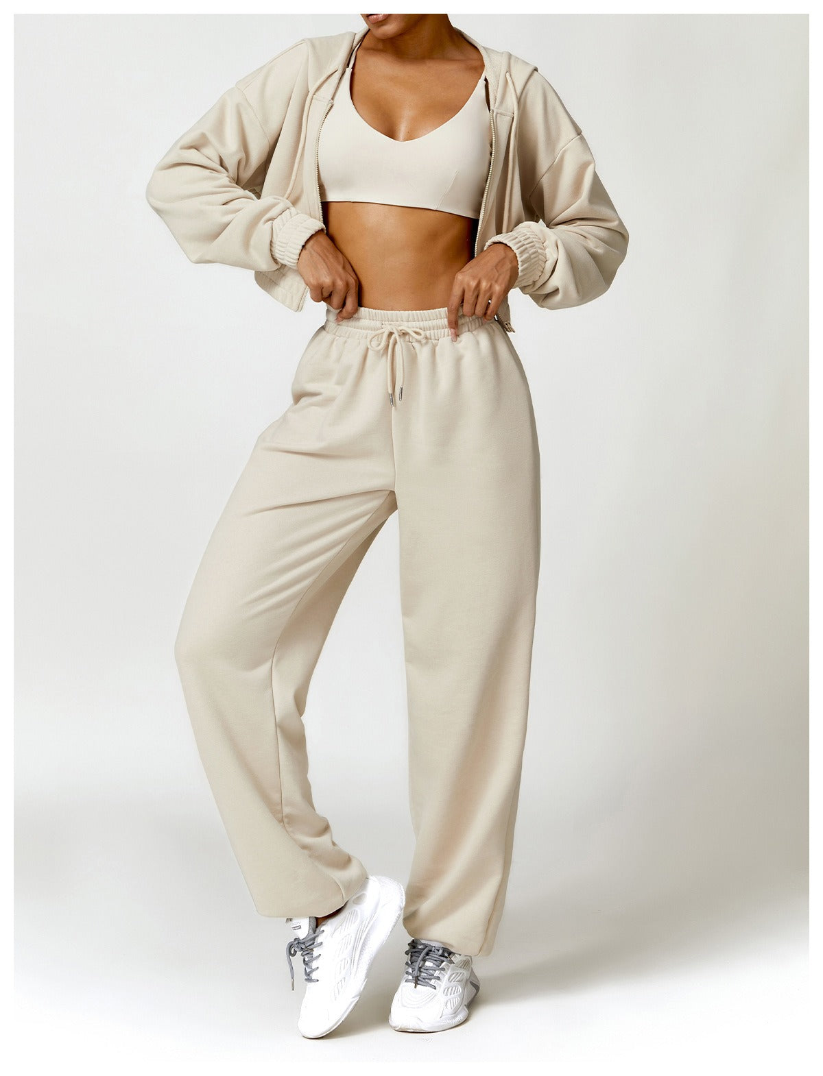 Oversized Cotton Jogger Pants